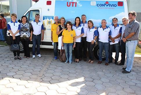 Visita da Governadora do Distrito do Lions Clube