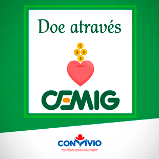 Doação através da conta CEMIG