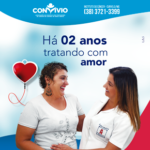 HÁ 02 ANOS TRATANDO COM AMOR