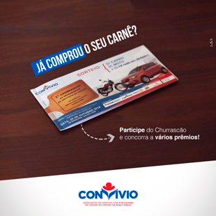 Já comprou seu carnê do Churrascão da Solidariedade?