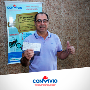 GANHADOR DO MÊS DE JULHO – 1 º CHURRASCÃO DA SOLIDARIEDADE